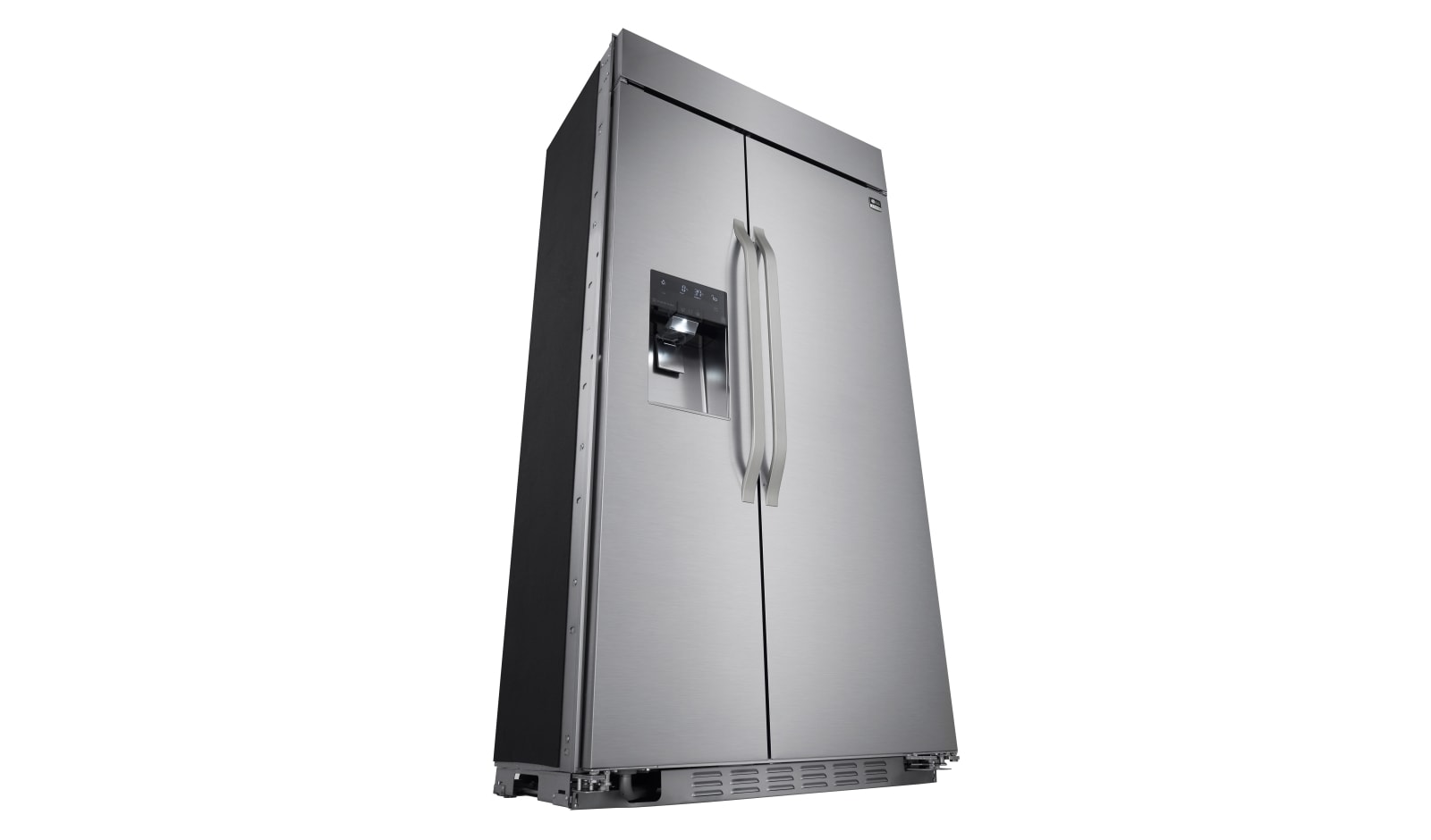 LG STUDIO- 42" Ultra-Large Capacity Side-by-Side Refrigerator with Ice & Water Dispenser, 26 cu. ft., LSSB2692ST