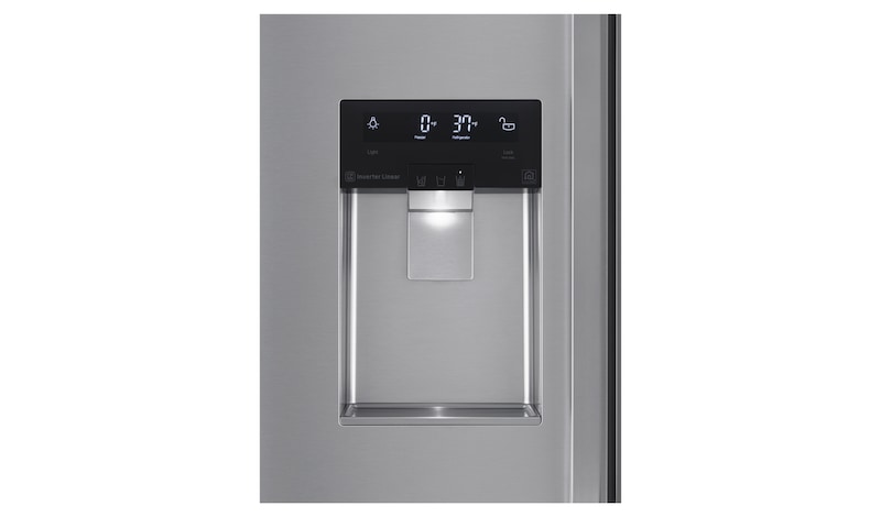 LG STUDIO- 42" Ultra-Large Capacity Side-by-Side Refrigerator with Ice & Water Dispenser, 26 cu. ft., LSSB2692ST