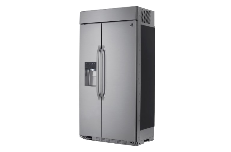 LG STUDIO- 42" Ultra-Large Capacity Side-by-Side Refrigerator with Ice & Water Dispenser, 26 cu. ft., LSSB2692ST