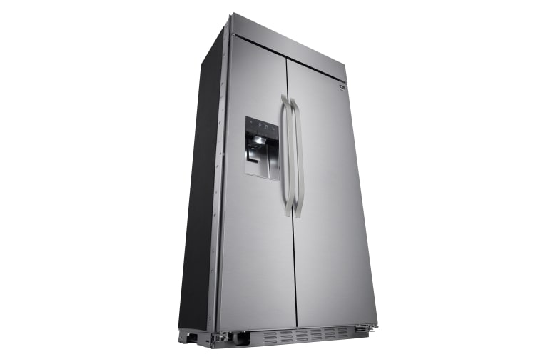 LG STUDIO- 42" Ultra-Large Capacity Side-by-Side Refrigerator with Ice & Water Dispenser, 26 cu. ft., LSSB2692ST