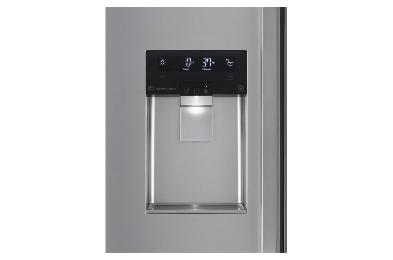 LG STUDIO- 42" Ultra-Large Capacity Side-by-Side Refrigerator with Ice & Water Dispenser, 26 cu. ft., LSSB2692ST