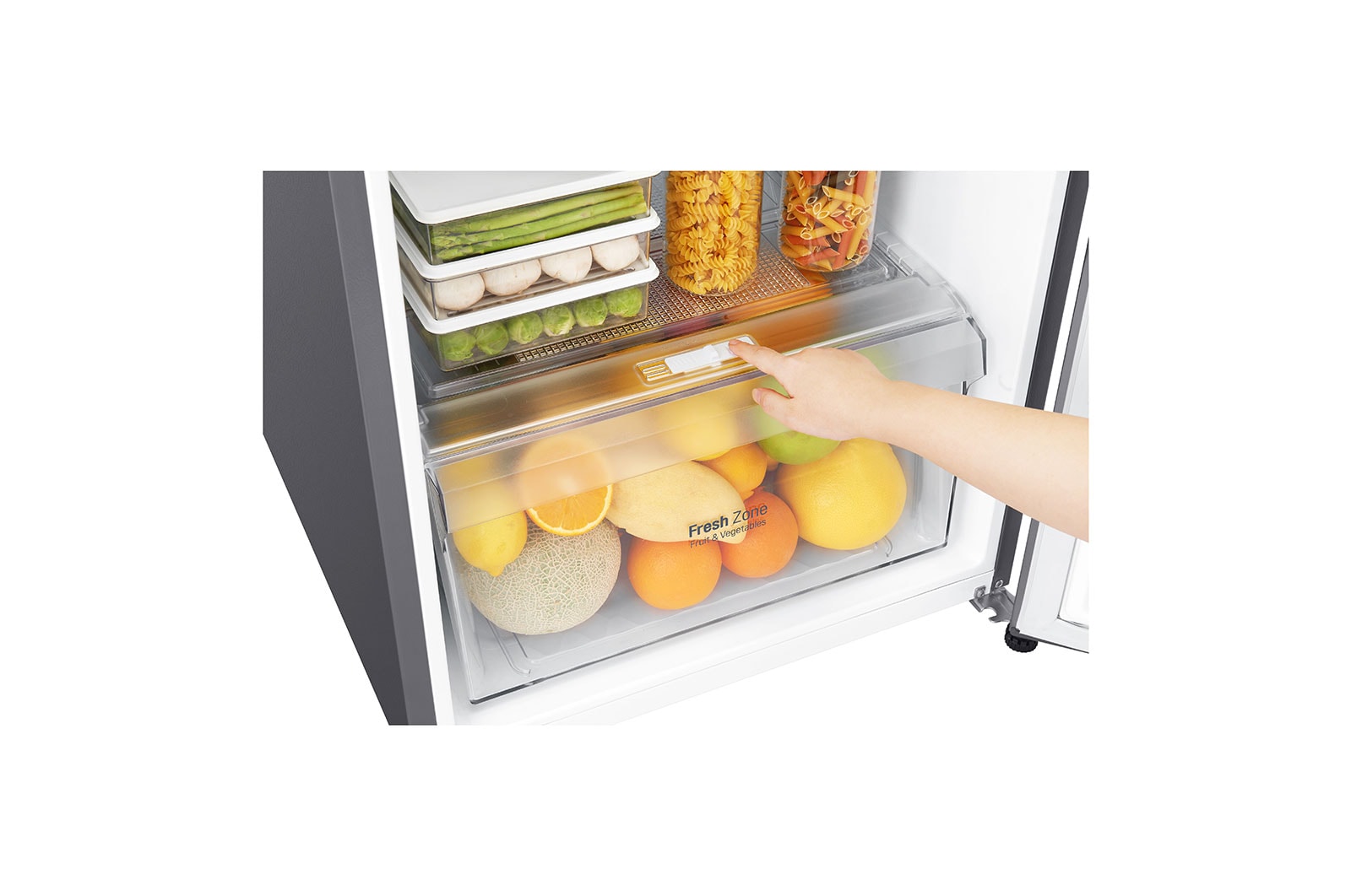 LG 24'' Counter Depth Compact Top Freezer Refrigerator with DoorCooling+, 11 cu.ft, LTNC11131V