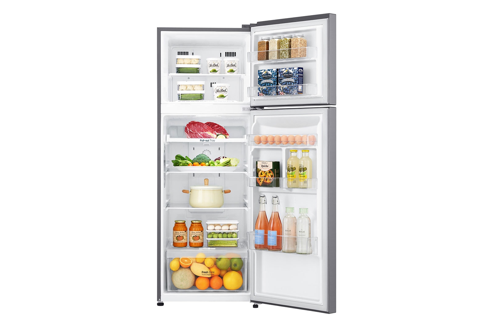 LG 24'' Counter Depth Compact Top Freezer Refrigerator with DoorCooling+, 11 cu.ft, LTNC11131V