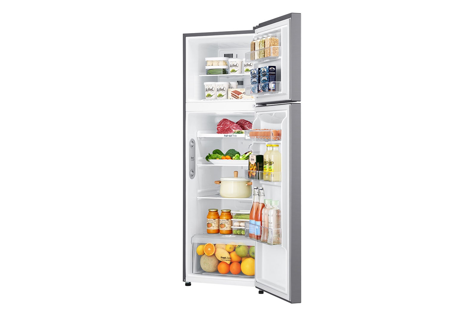 LG 24'' Counter Depth Compact Top Freezer Refrigerator with DoorCooling+, 11 cu.ft, LTNC11131V