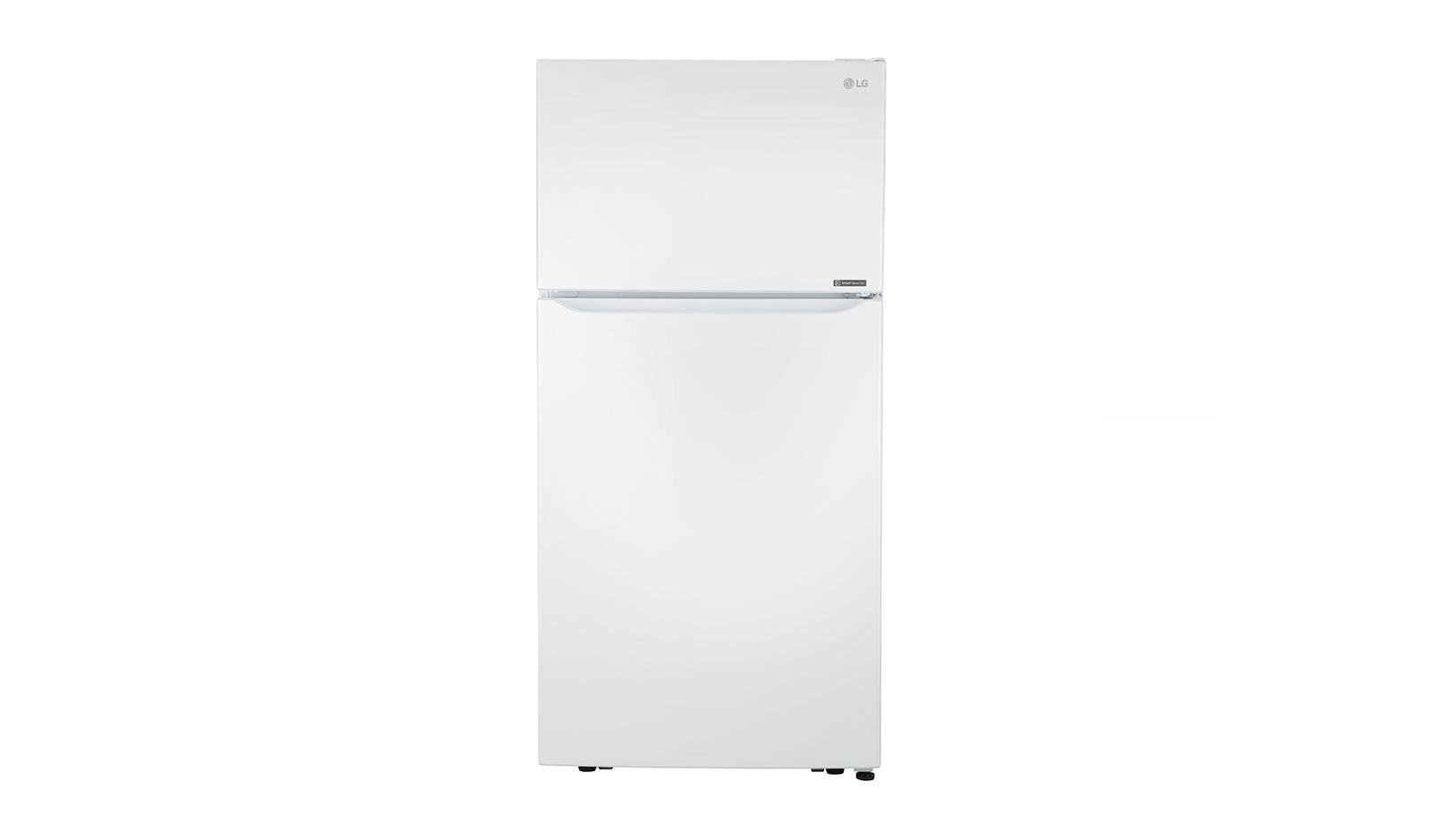 Front view of 30'' Mega Capacity Top Freezer Refrigerator with Premium LED Lighting, 20 cu.ft. LTNS20220W