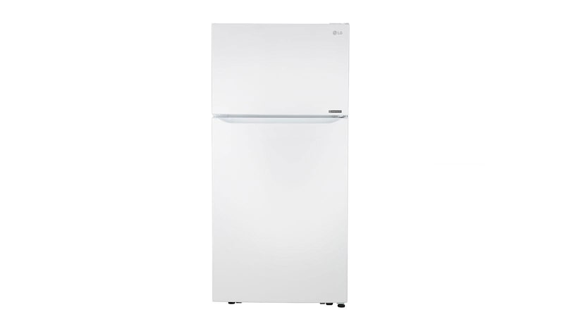 Front view of 30'' Mega Capacity Top Freezer Refrigerator with Premium LED Lighting, 20 cu.ft. LTNS20220W