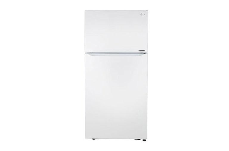 Front view of 30'' Mega Capacity Top Freezer Refrigerator with Premium LED Lighting, 20 cu.ft. LTNS20220W