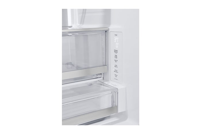 LG 36" 26 cu.ft. Counter-Depth MAX® French 3-Door Refrigerator | Ice & Water Dispenser | 4 Types of Ice with Craft Ice®, LRYXC2606S