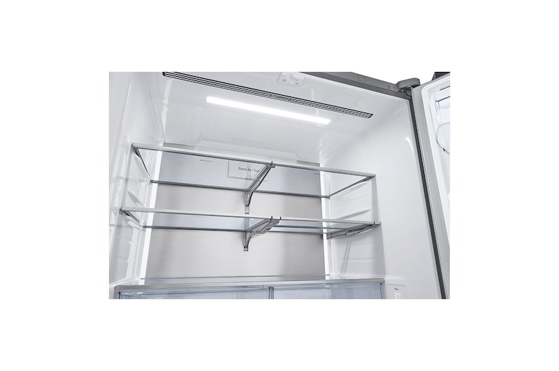 LG 36" 26 cu.ft. Counter-Depth MAX™ French 3-Door Refrigerator | Ice & Water Dispenser | 4 Types of Ice with Craft Ice®, LRYXC2606S