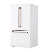 LG Studio 27 cu. ft. French 3-Door Counter-Depth MAX™ Refrigerator with Internal Water Dispenser, SRFB27W3