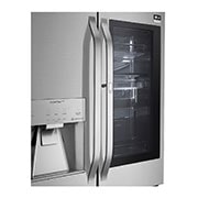 LG STUDIO 24 cu. ft. Smart wi-fi Enabled InstaView® Door-in-Door® Counter-Depth Refrigerator with Craft Ice™ Maker, SRFVC2406S