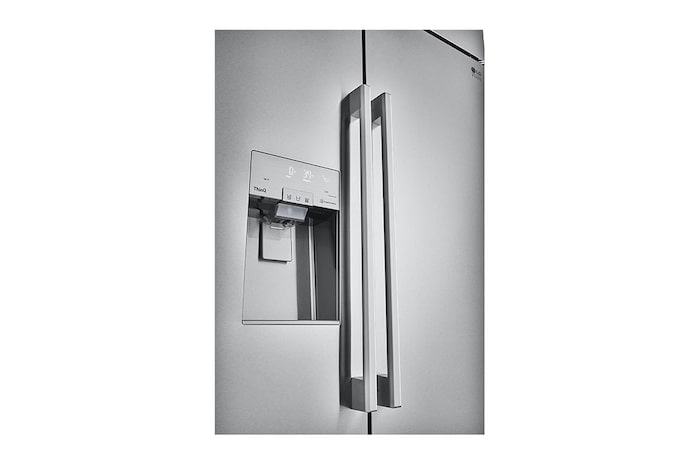 LG 42" 26 cu.ft. LG STUDIO Built-In Side by Side Refrigerator | Ice & Water Dispenser | Flush Design, SRSXB2622S