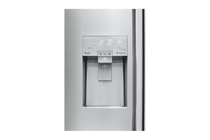 LG 42" 26 cu.ft. LG STUDIO Built-In Side by Side Refrigerator | Ice & Water Dispenser | Flush Design, SRSXB2622S