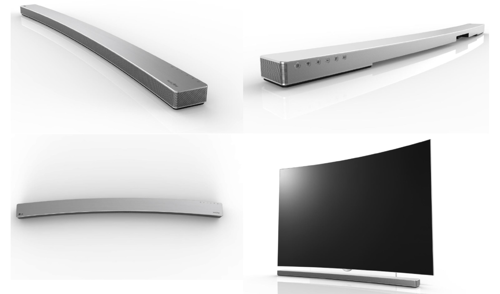 LG 360W Curved Wireless Sound Bar, LAS855M