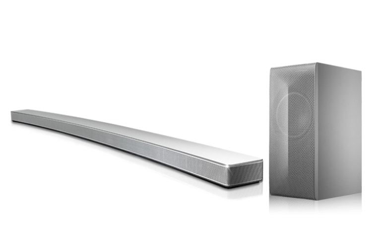 LG 360W Curved Wireless Sound Bar, LAS855M