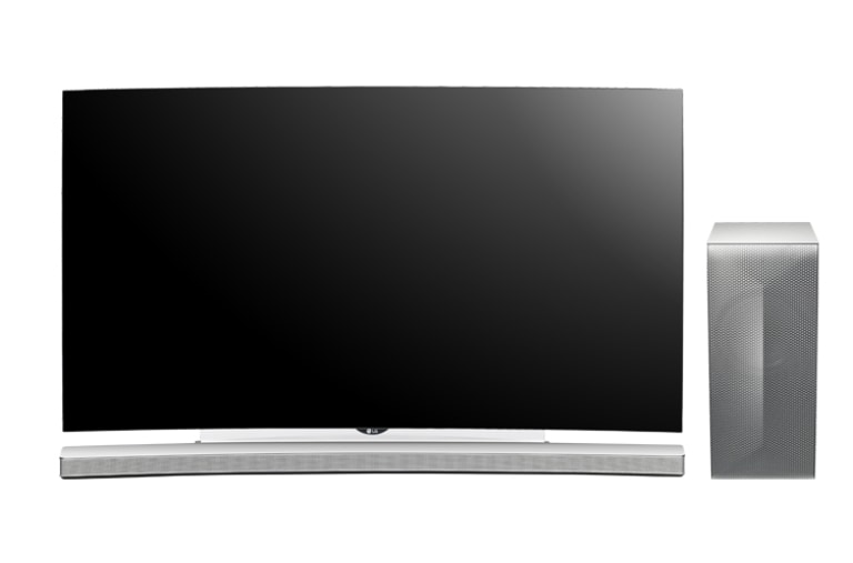 LG 360W Curved Wireless Sound Bar, LAS855M
