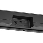 Angled view of LG Soundbar S45TR's back