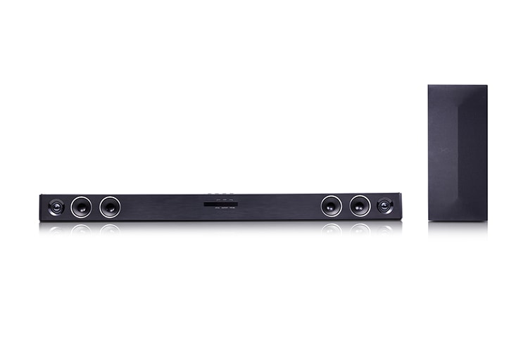 LG 300W Sound Bar with Wireless Subwoofer and Bluetooth Connectivity, SH3B