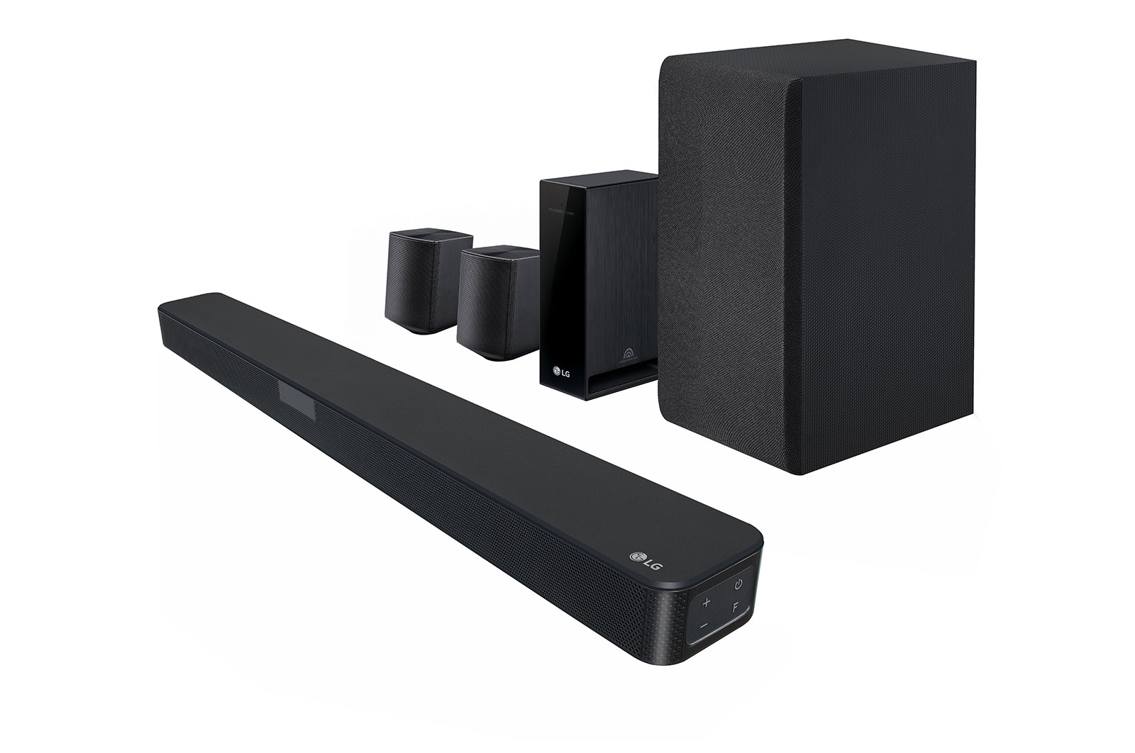 LG 4.1 ch 420W Sound Bar Surround System with Wireless Speakers , SL4R