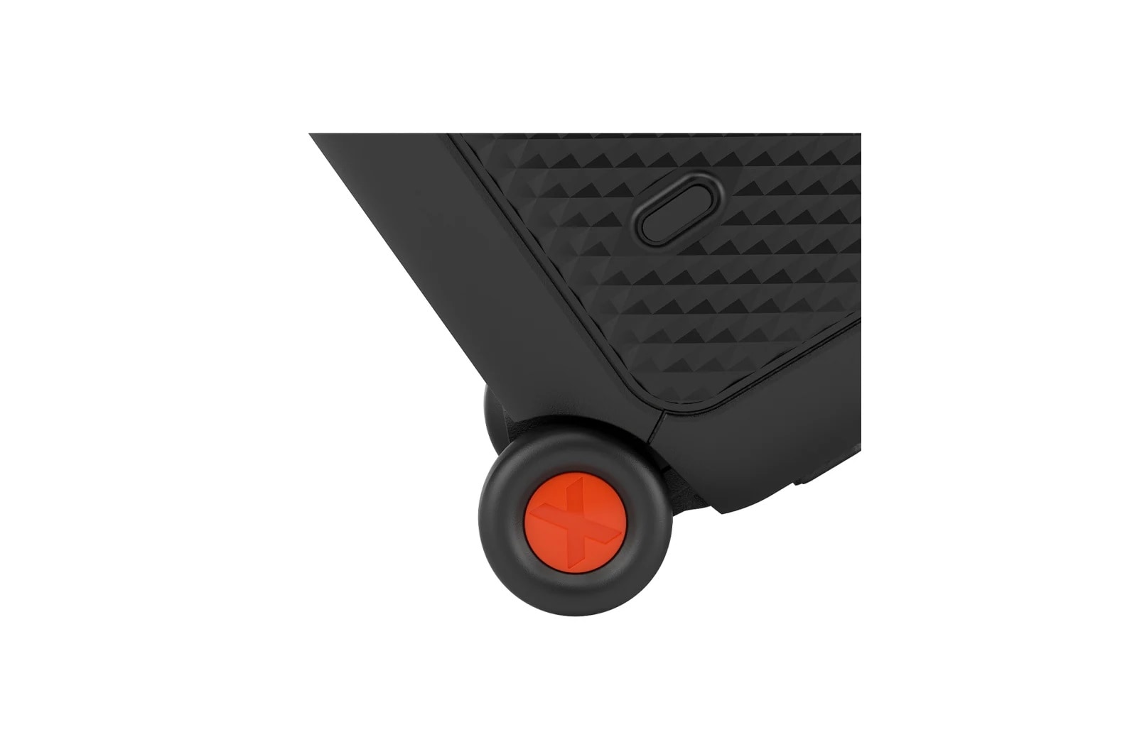 Close up of a wheel.