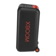 Front view of left side. XBOOM logo is attached.