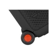 Close up of a wheel.