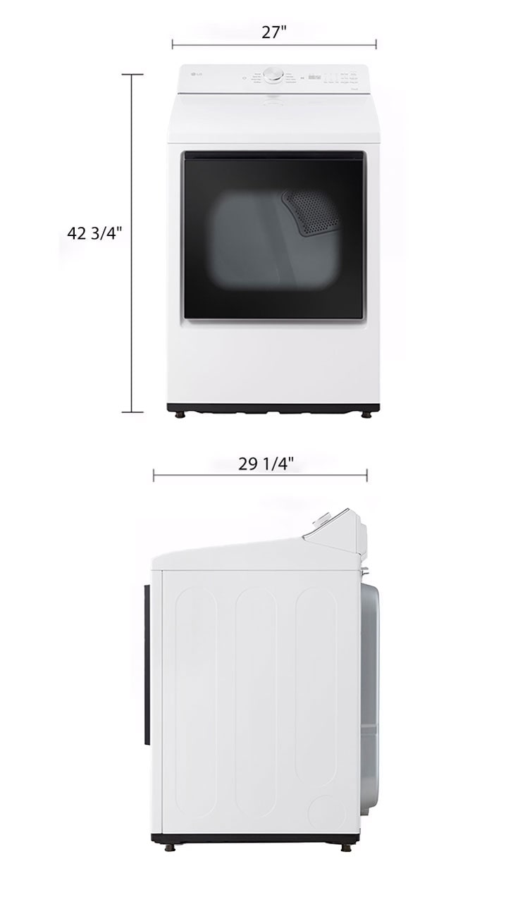 DLE8200W-Dimention