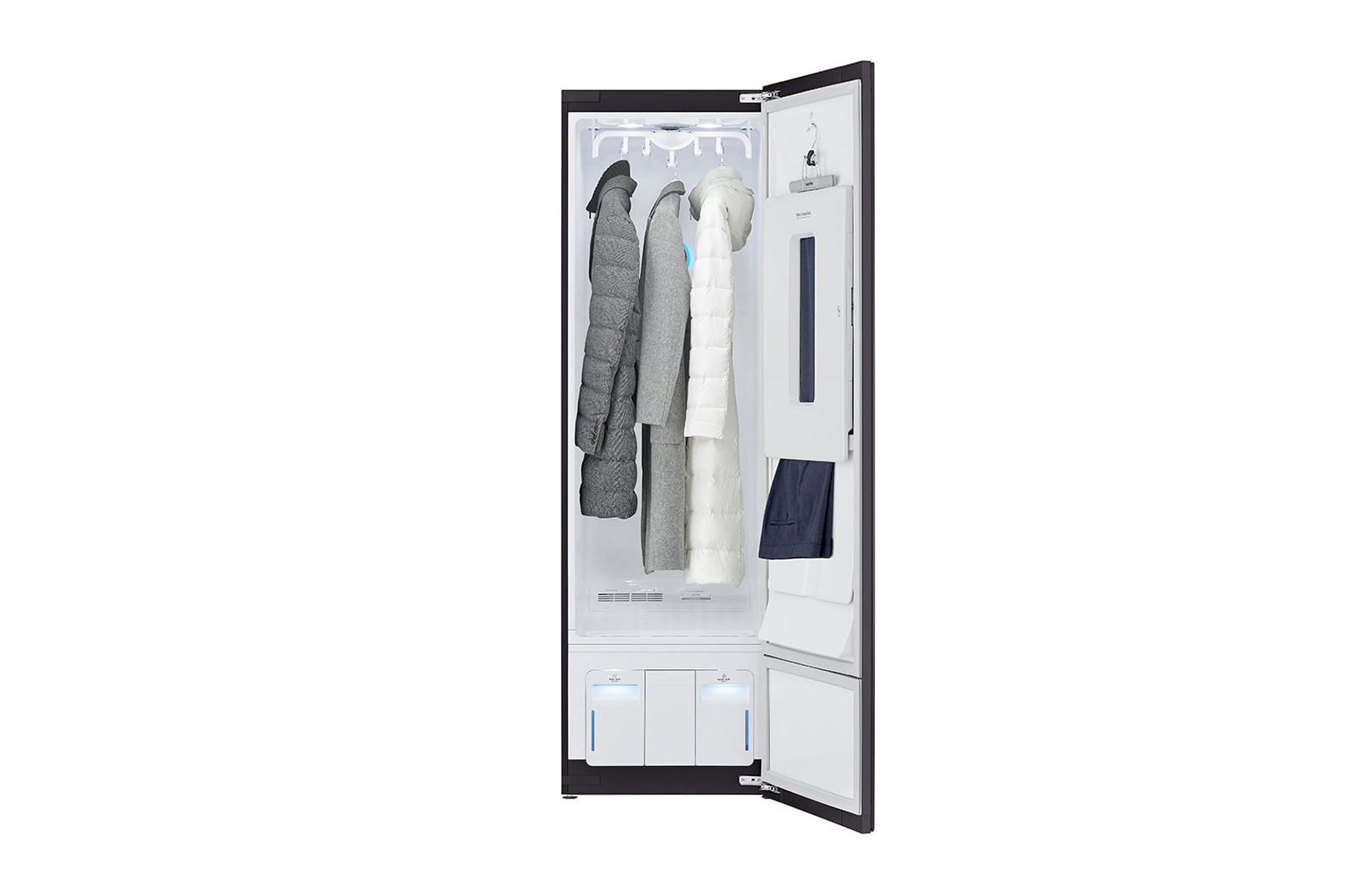 LG STUDIO Styler - Smart Wi-Fi Enabled Steam Clothing Care System, S5MSB