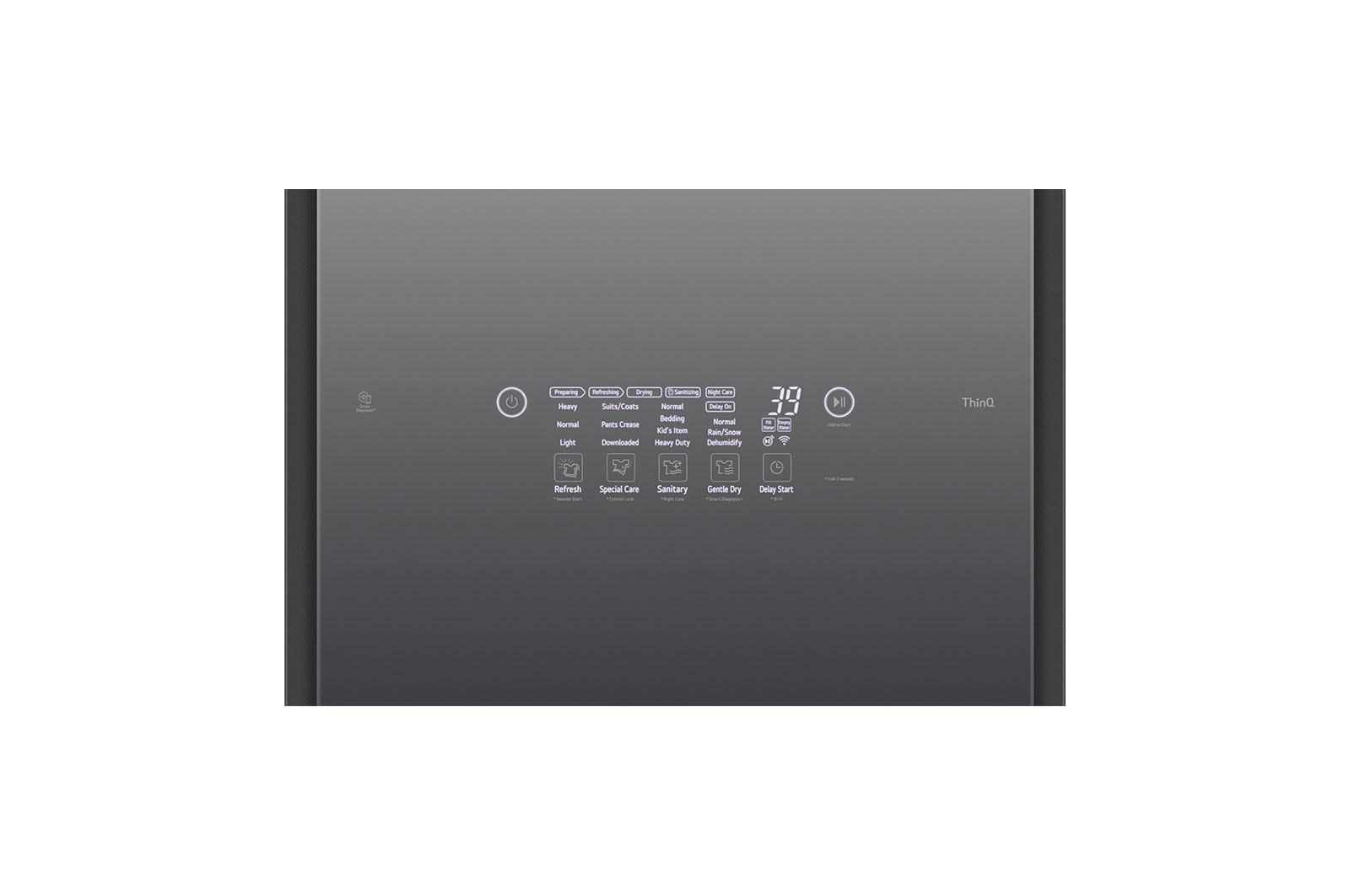 LG STUDIO Styler - Smart Wi-Fi Enabled Steam Clothing Care System, S5MSB