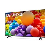 Front view of LG UHD TV, UT75