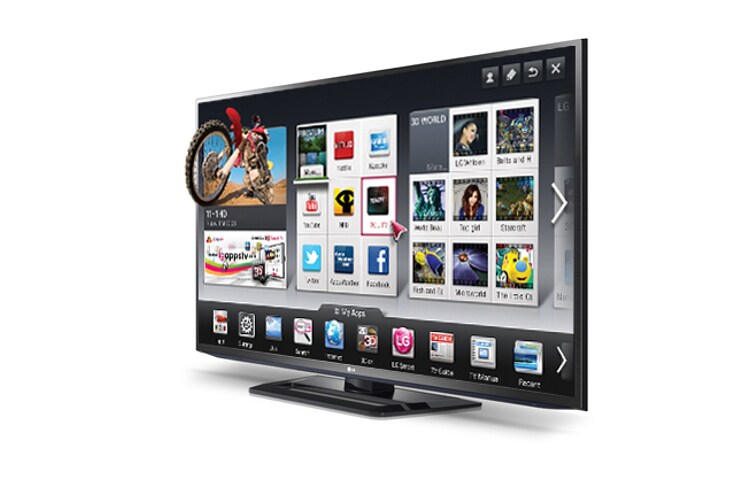 LG 50 inch TV | Plasma TV | 3D Smart TV | Full HD 1080p | THX 3D Display, 50PM6700