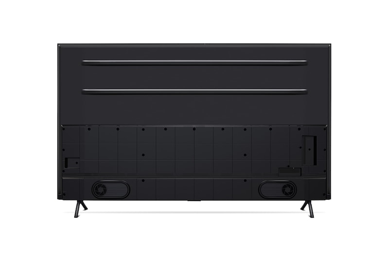 Rear view of LG UHD TV, UT80