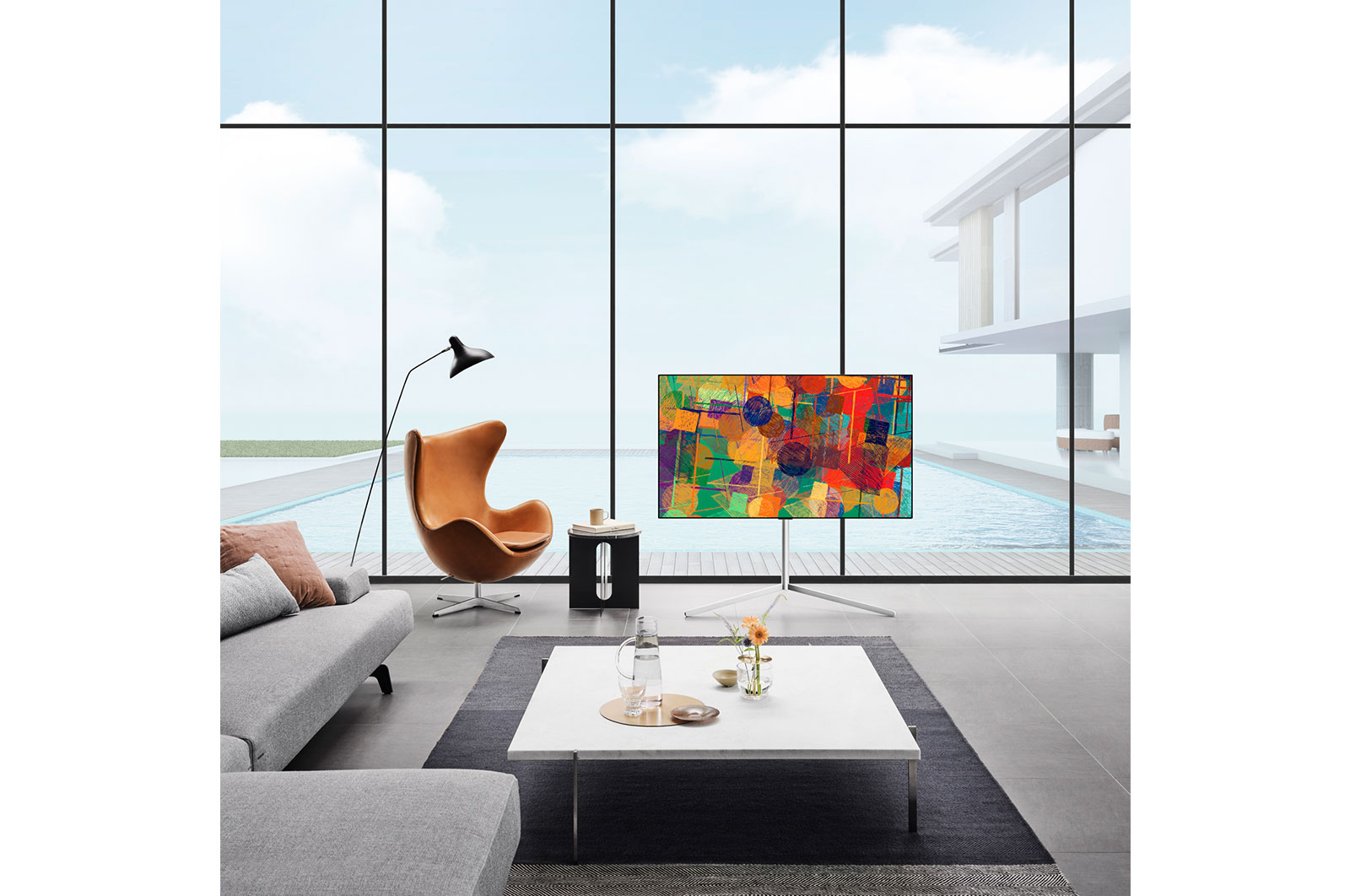 LG C1 55'' 4K Smart OLED TV, OLED55C1AUB