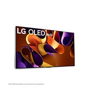 Angled view of LG OLED evo TV, OLED G4 from above