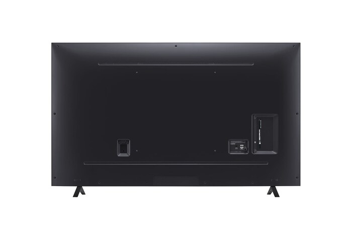 Rear view of LG UHD TV, UT80