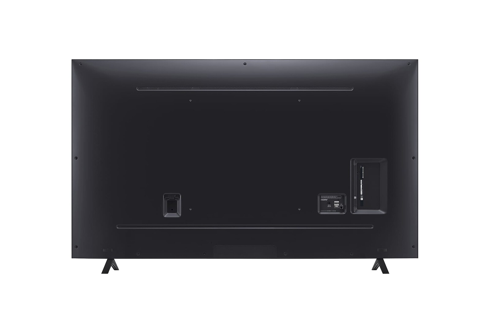 Rear view of LG UHD TV, UT80