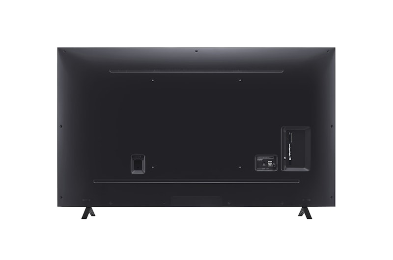 Rear view of LG UHD TV, UT80