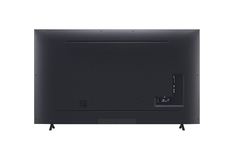 Rear view of LG UHD TV, UT80