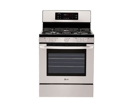 free standing lg gas range