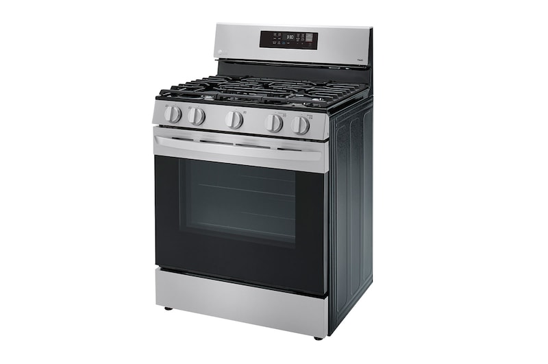 LG 5.8 cu ft. Smart Wi-Fi Enabled Fan Convection Gas Range with Air Fry & EasyClean®, LRGL5823S
