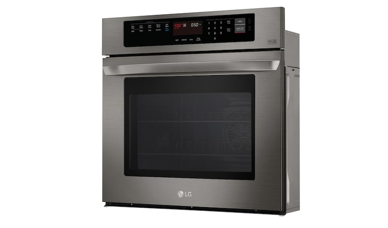 LG 4.7 cu.ft. Black Stainless Steel Series Single Wall Oven with EasyClean®, LWS3063BD