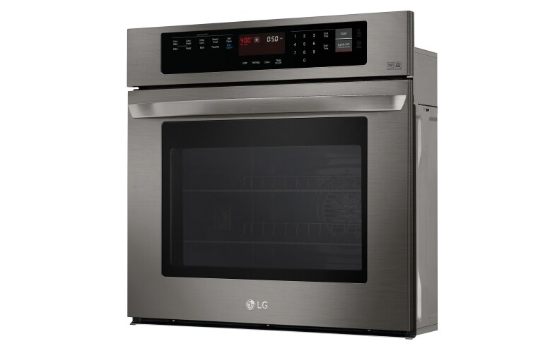 LG 4.7 cu.ft. Black Stainless Steel Series Single Wall Oven with EasyClean®, LWS3063BD