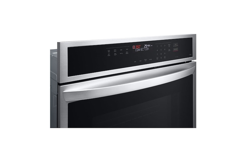 LG 4.7 cu ft. Single Wall Oven | Fan Convection, Air Fry, SelfClean, EasyClean® & Smart, Stainless, WSEP4723F