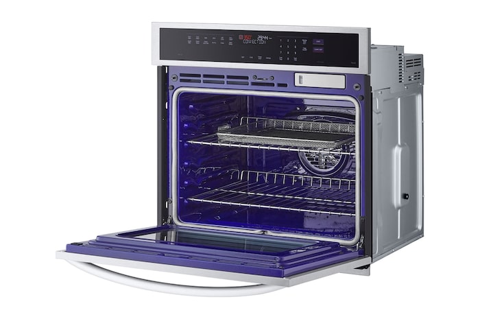 LG 4.7 cu ft. Single Wall Oven | True Convection, Steam Sous-Vide, Air Fry, InstaView®, SelfClean, EasyClean® & Smart, Stainless, WSEP4727F