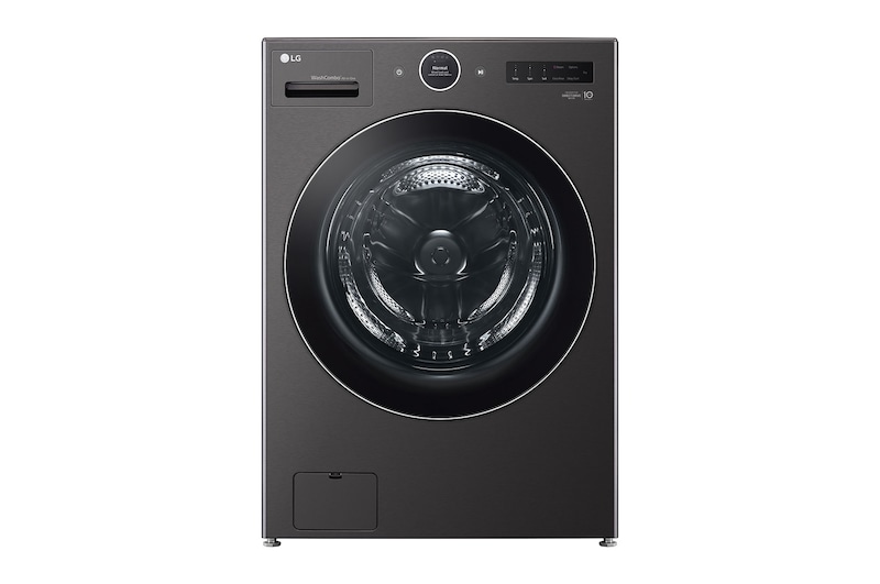 Front view of 5.7 cu.ft All-in-One WashComboTMwith Heat Pump (WM6998HBA)