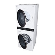 LG WashTower® with Centre Control™ 5.2 cu. ft. Washer and 7.4 cu. ft. Electric Dryer, WKE100HWA