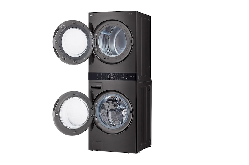 LG WashTower® with Centre Control™ 5.2 cu. ft. Washer and 7.4 cu. ft. Electric Dryer, WKEX200HBA