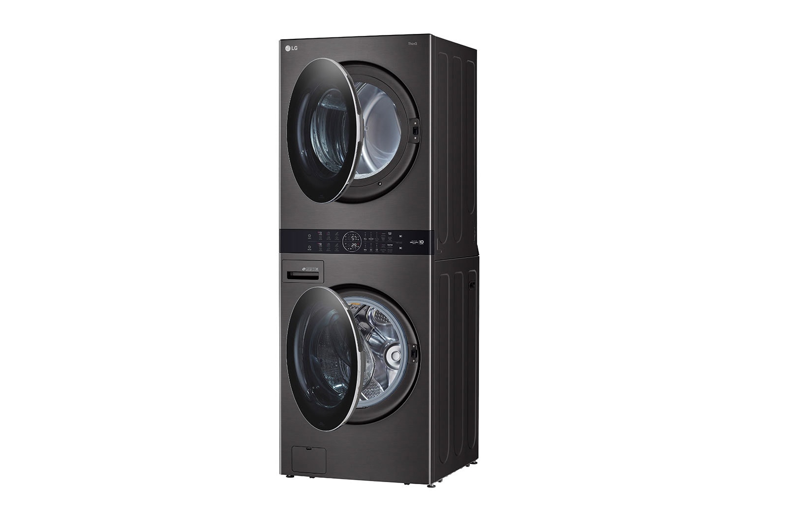 LG WashTower® with Centre Control™ 5.2 cu. ft. Washer and 7.4 cu. ft. Electric Dryer, WKEX200HBA