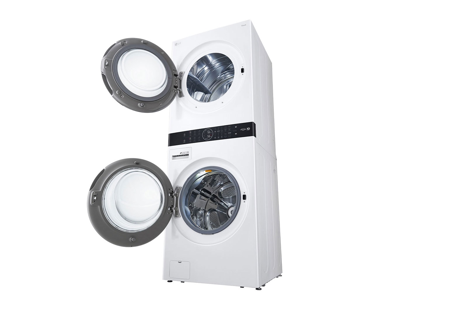 LG WashTower® with Centre Control™ 5.2 cu. ft. Washer and 7.4 cu. ft. Electric Dryer, WKEX200HWA