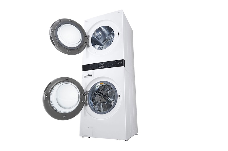 LG WashTower® with Centre Control™ 5.2 cu. ft. Washer and 7.4 cu. ft. Electric Dryer, WKEX200HWA